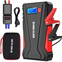 DINKALEN Arrancador de Coches- 12800mAh 800A Arrancador de Baterias de Coche (para 6.0L de Gasolina o 5.0L de Diesel…